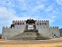 　東引「感恩亭」、「燕秀潮音」景點進行修繕，即日起至11月底前暫停開放。（圖／文：陳其敏）