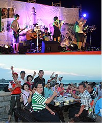 2015莒光海洋觀光年活動登場,晚間開幕音樂會熱情引爆!(圖/文:林冰芳)