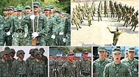 南、北、莒三島部隊實施軍歌驗收,官兵弟兄姊妹們嘹亮的歌聲搭配沉穩的氣勢一齊唱出團結心。(圖/文:黃慧元、陳浙嚴、林慶豪)