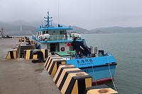 　「東海明珠」今日申請航港局檢查，若獲檢查通過核准開航，即可恢復正常航行。（圖／文：吳嘉榮）