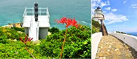 東引島燈塔經過全面粉刷更新之後,景色更加恢宏亮麗。(圖/文:陳其敏)