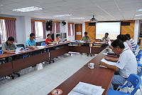 　北竿鄉公所召開城鎮風貌型塑整體計畫送審前說明會。（圖／文：陳鵬雄）