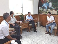 縣長劉增應昨日上午9時在縣府邀集議長張永江、車船處、連江航業公司就「臺馬之星」半月來狀況,進行1個半小時討論及研商解決。(圖/馮紹夫)