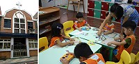 塘岐國小幼兒園小小班本學期開始由寶血遷回學校上課,有三十年歷史的寶血幼稚園正式功成身退。(圖:塘岐國小、陳鵬雄)