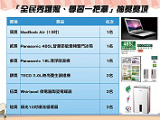 2015《全民秀護照、學習一把罩》學習抽獎活動開跑!開學好禮大方送,頭獎是13吋 MacBook Air。(圖:縣府環保局提供)