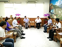 馬祖淡季觀光行銷8日進行研商會議,針對陸客旅遊行程3天2夜及相關後續事宜進行討論。(圖:連江縣政府提供)