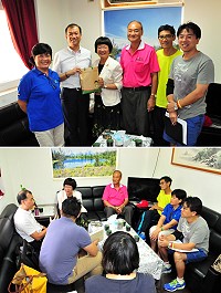 台灣兒童暨家庭扶助基金會將於10月正式來馬成立家扶中心,對於完成國內最後一塊拼圖,專程來馬協調的社會工作處處長王聖基很感謝馬祖各協力學校及社協的大力幫忙。(圖/文:曹重偉)