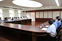 　馬祖與大陸福建來往事宜座談會，大陸福建省副省長鄭曉松將力爭年底前白沙－黃岐航線通航，帶動兩岸小三通便利大幅提升。（圖／文：吳嘉榮）
