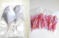 北竿漁民自產自銷推出真空包魚產品,並推出宅配服務。(圖:漁民提供)