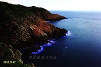 追淚達人鄭智新連續兩天拍到「藍眼淚」美照,他推測10月初以前應該都還會有。(圖:鄭智新提供)