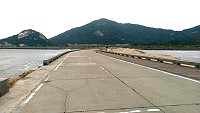 　經過3天密集清理，北竿塘后道終於恢復正常。（圖／文：陳鵬雄）