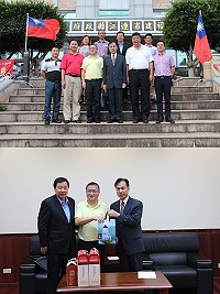 大陸連江縣旅遊局長劉永希表示將規劃12月中旬開通北竿白沙-黃岐航線和辦理首航慶祝活動,並加大宣傳力度,活絡雙邊旅遊市場。(圖/文:吳嘉榮)