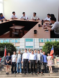 大陸長樂市梅花鎮黨委書記陳冰一行人,來馬祖旅遊和觀摩,感受在地美景並規劃推介旅遊活動。(圖/文:吳嘉榮)