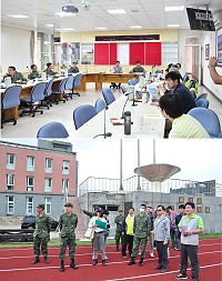 縣府召開軍民協調連繫會議,由縣長劉增應及指揮官莫又銘共同主持,會中就環境、馬祖馬拉松活動等多項問題進行討論,並踏勘馬拉松路線。(圖/文:馮紹夫)