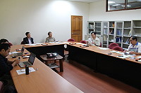 　馬祖電子商務發展之策略定位期末報告審查會19日舉行，研商和討論未來電子商務目標與策略定位。（圖／文：吳嘉榮）