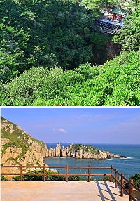 東引「燕秀潮音」景點進行整建,新造兩座視野更佳、面積更寬敞的觀景平台。(圖/文:陳其敏)