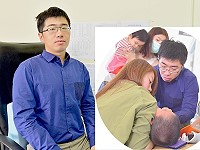東引鄉衛生所新到任醫師劉峻瑋,73年次,專長是腎臟內科。(圖/文:陳其敏)
