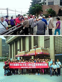 東引鄉舉辦104年老人節政經參訪活動,鄉長楊雲成領隊前往台東、屏東、高雄等地參觀體驗。(圖:東引鄉代會提供)