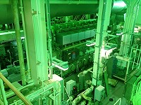 「臺馬之星」左右主機啟動狀況均正常,未做任何檢修。(圖:交通局提供)