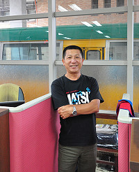 馬祖高中校慶表揚資深員工,30年資歷「四朝元老」陳昌瑞獲表揚。(圖/文:馮紹夫)