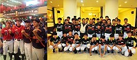 今年黑豹旗上大放異彩的馬中棒球隊,30日晚間由後備軍人輔導中心主任費新民設宴接待及進行學長學弟交接儀式,當然還包括要達成首勝的夢想,場面相當溫馨。(圖/文:曹重偉)