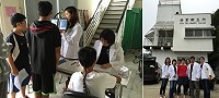 台灣視光視力保健學會理事長毛子奇率視光師團隊10月28日分別在西莒和東引免費為學生驗光配鏡,將來自台灣關懷與愛送達偏鄉。(圖:教育局提供)