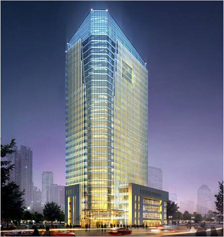 台旅會福州辦公室在福州市五四路融都國際大廈內。(圖/福州樓盤網)