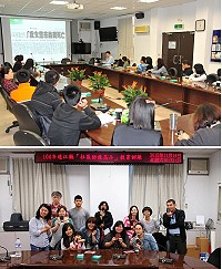 　衛生局今年度社區防疫志工教育訓練特邀請縣立醫院醫師陳君鼎主講登革熱、恙蟲病等疾病特徵及手做達人徐玉玲指導皮套鑰匙圈DIY，讓志工們吸收最新防疫常識及有效紓解身心壓力。（圖／文：曹重偉）
