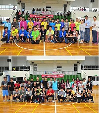 第9屆「躲避菸害、迎向健康」躲避球賽歡喜落幕,國中組由中正國中展現1打5氣勢笑傲江湖,社會組則由躲不了隊力克其他各班辛苦封王。(圖/文:曹重偉)