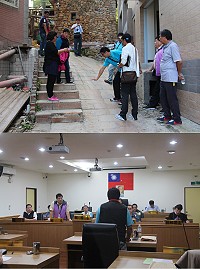 　南竿鄉代會昨天進行第2天鄉政考察及鄉政總質詢。（圖／文：吳嘉榮）