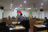 　南竿鄉代會第2天鄉政總質詢，代表們主要關切介壽獅子市場後續遷出和規劃進度。（圖／文：吳嘉榮）