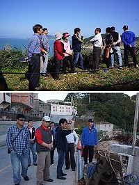 北竿鄉代會進行本會期第一天鄉政考察議程。(圖:北竿鄉民代表會提供)