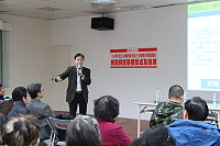 　銘傳大學商圈經營基礎養成及發展講座，對店舖經營策略規劃及實務操作進行講解，認識完整商圈管理架構。（圖／文：吳嘉榮）