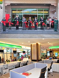 馬祖郵局新建大樓竣工落成,提供馬祖更優質用郵環境。(圖/文:馮紹夫)