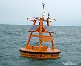 氣象局東引氣象浮標樣本。(圖:氣象局)