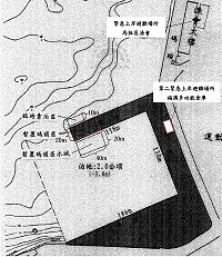　福澳港暫置區域暫置大陸船員和漁船停泊劃設地理位置及區域範圍。（圖：建設局提供）
