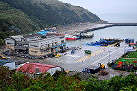 　白沙黃岐三通航線今日正式首航，未來白沙村將成為北竿對大陸重要門戶。（圖／文：陳鵬雄）