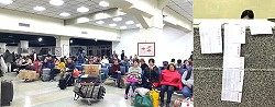 連續多日交通「卡卡」,直到昨日中午霧散才恢復開場,再加上「臺馬輪」發揮疏運功效,馬祖已無滯留乘客。(圖:宋志富)