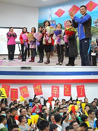 馬防部才藝競賽 歌舞展活力 話劇Show創意。(圖:林偉陞、王東慶)