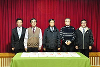 　連江地檢署檢察長鄭鑫宏率警調單位推出柔性勸導－「萬信齊發」。（圖／文：馮紹夫）