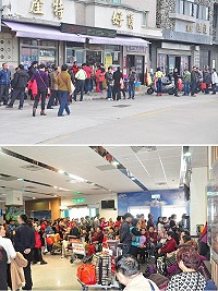 元旦3天連假結束,昨日海空疏運正常,「小三通」來回大爆滿,旅遊業、特產店、餐廳是最大獲益人。(圖/文:馮紹夫)