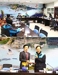 2016台灣燈會在桃園-多元交流燈區-離島馬祖燈區研討會議昨天在建設局4樓會議室舉行,討論馬祖燈區規劃設置,傳遞和表現馬祖地方特色燈組,增添燈會風采。(圖/文:吳嘉榮)