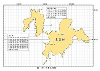 105年度東引鄉區劃漁業權位置,公告區劃清水澳口、北澳經國亭後方海域。(圖:建設局提供)