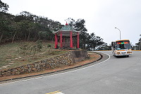 　津沙「八角亭」在國軍支援下完成整理，「八角亭」重現往日容貌，提供軍民踏青休憩好地方。（圖／文：馮紹夫）