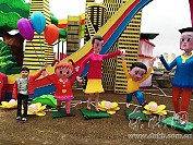 第14屆「兩馬同春鬧元宵」活動18日正式拉開帷幕,19日將在福州東江濱公園舉行亮燈儀式。(圖:人民網)