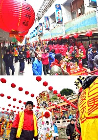 東引鄉「白馬尊王」出巡遶境,全島歡騰。(圖/文:陳其敏)
