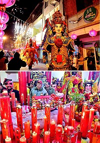 東引鄉「十八暝」遶境,整個南澳聚落為之沸騰。(圖/文:陳其敏)