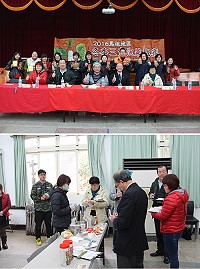 馬祖地區冬季三寶泡菜比賽活動,現場集結地區醃漬泡菜高手,一同展現醃漬泡菜技術。(圖/文:吳嘉榮)