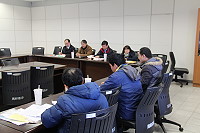 　馬祖考區考試工作協調會議昨天舉行，進行各組工作說明，妥善規劃確保考試順利進行。（圖／文：吳嘉榮）