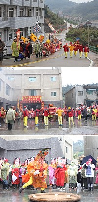 　西莒威武陳元帥昨日由田澳境恭送回府，四鄉五島的擺暝活動也同時落幕。（圖／文：林冰芳）